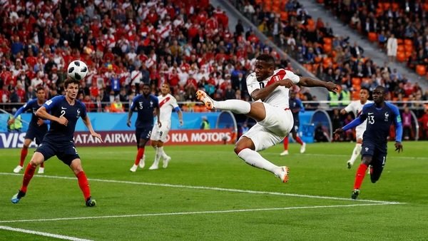 La selección de Perú perdió ante Francia y quedó eliminada del Mundial La selección de Perú perdió ante Francia y quedó eliminada del Mundial