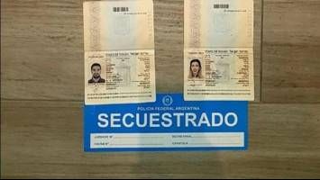 Investigan a una pareja de iraníes que entró a la Argentina con pasaportes falsos Investigan a una pareja de iraníes que entró a la Argentina con pasaportes falsos