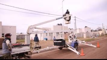 Proceso de reconversión lumínica en General Pinto Proceso de reconversión lumínica en General Pinto