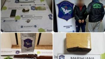 Un vendedor de marihuana preso en General Pinto Un vendedor de marihuana preso en General Pinto