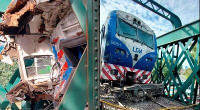 Choque del tren San Martín en Palermo: rescates y operativo del SAME