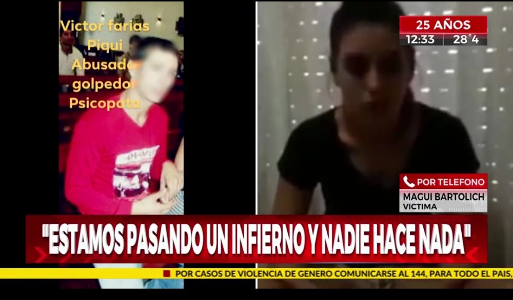 VIDEO: Vecina de Chacabuco denuncia abuso en Crónica TV