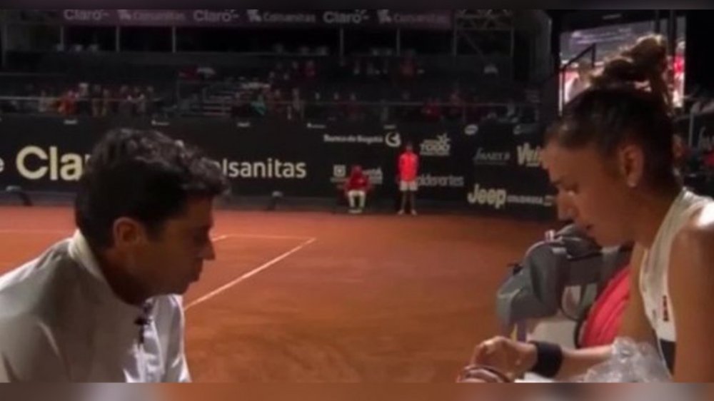 El maltrato de un entrenador a la tenista Sorribes