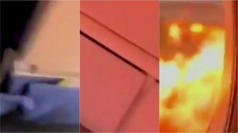 VIDEO: Así se vivió por dentro el fatal incendio del avión en Rusia