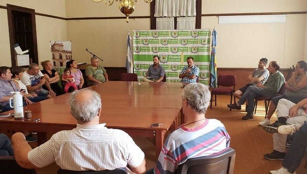 El intendente de Rivadavia busca aplicar medidas que asista a Pymes, industrias y comercios