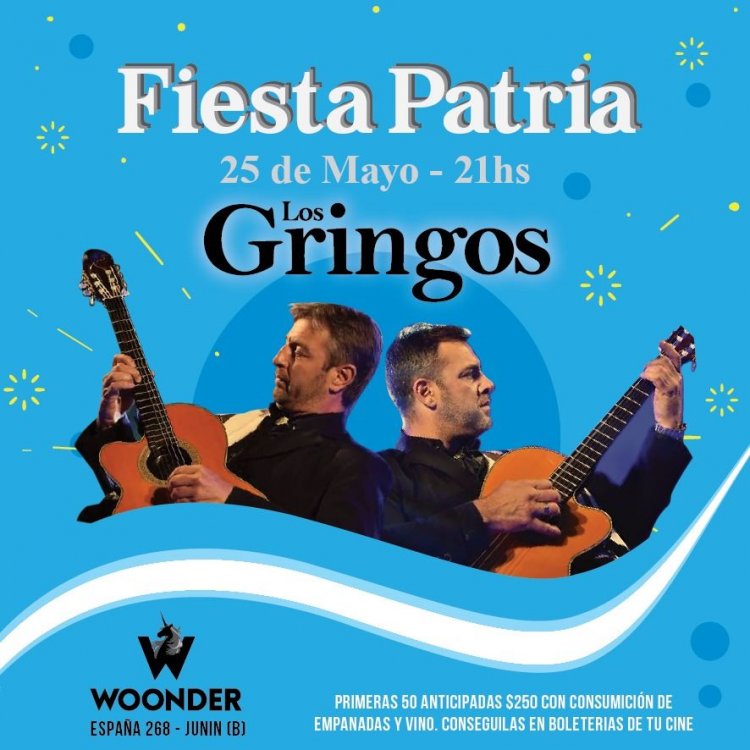 Viví la mejor Fiesta Patria en Woonder con Los Gringos