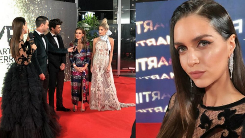Mucha transparencia: los osados vestidos de Zaira Nara y Cande Ruggeri en los Martín Fierro 2019
