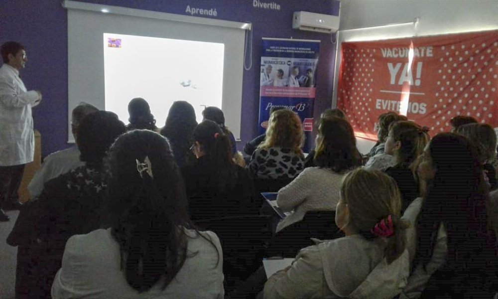Capacitaciones destinadas al personal de salud