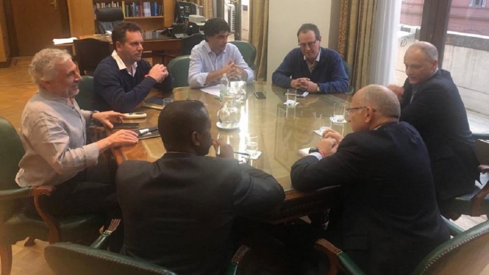 Lacunza ya se reunió con el FMI: el lunes se juntan con el equipo de Alberto Fernández