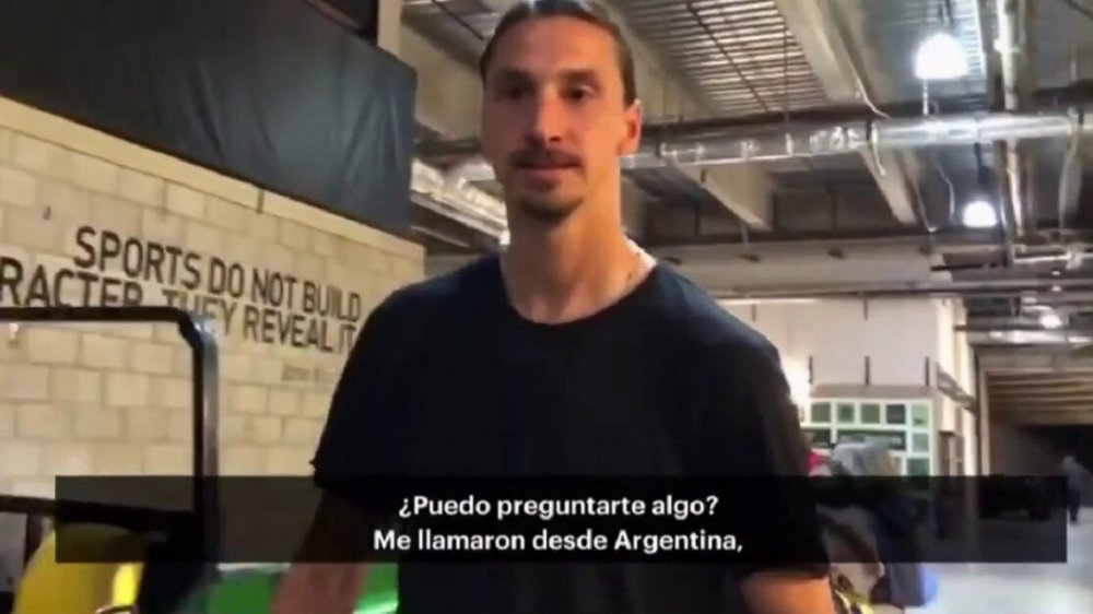 El enojo de Zlatan Ibrahimovic cuando le mencionaron a Boca