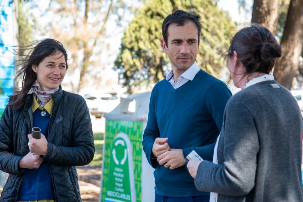 Ya funciona el nuevo Punto Verde en el Parque Borchex