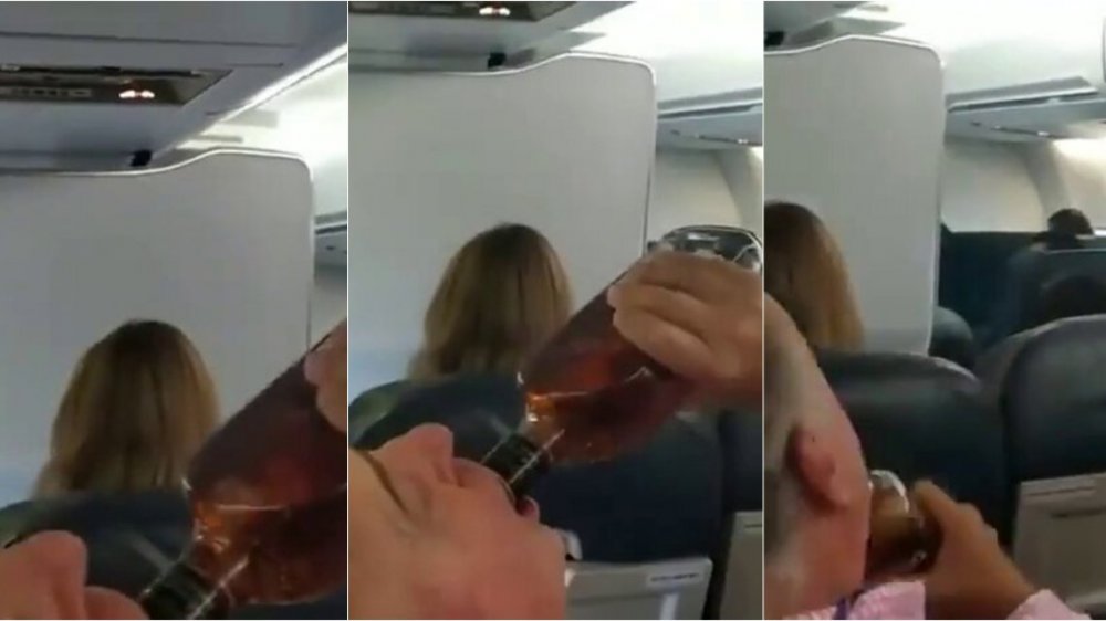 Héroe del whisky: mientras todos rezaban por una supesta falla en el avión, él liquidaba una botella de scotch