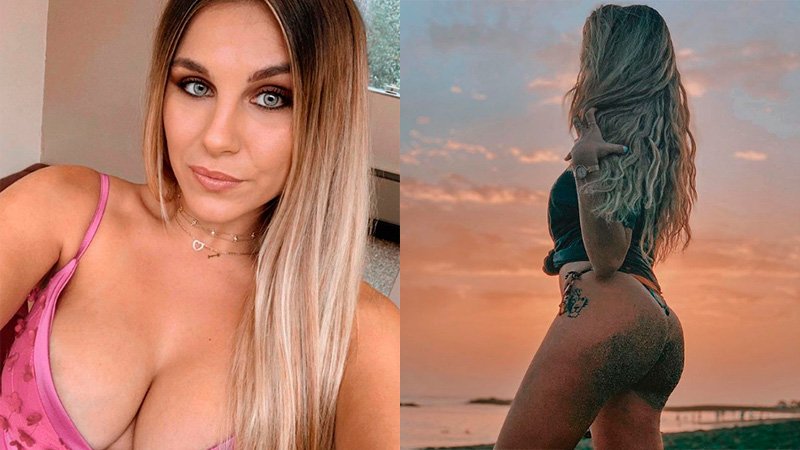 Cada vez más parecida al "estilo Wanda": Ivana Icardi sube el tono de sus fotos - Diario Junin