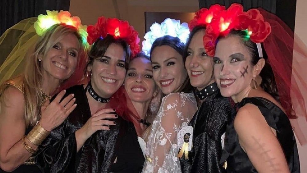 Pampita terminó su despedida de soltera 