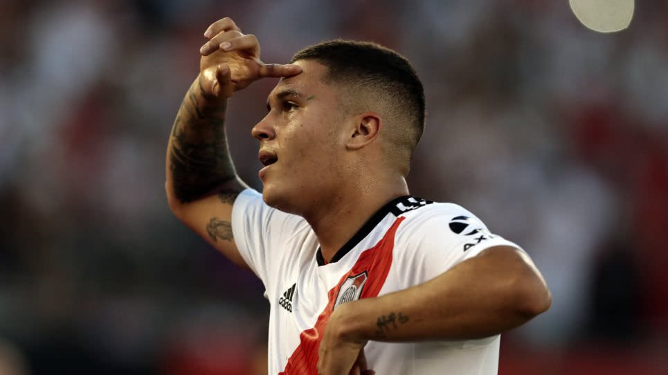 River: Juanfer Quintero se pierde la final ante Central Córdoba por la Copa Argentina