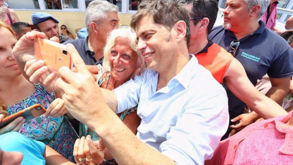 Kicillof en Mar del Plata: 