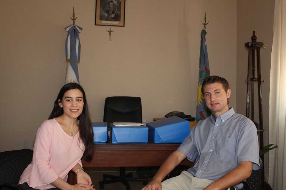 El intendente Ferraris se reunió con la nueva secretaria de Hacienda