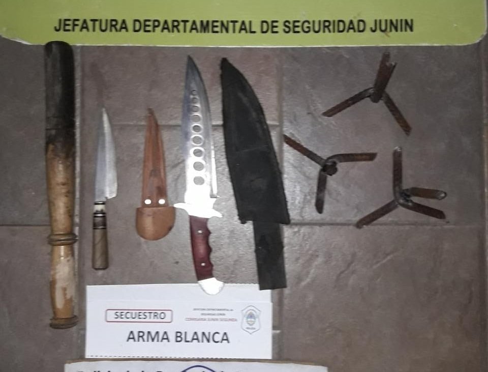 Raid de delitos y aprehensiones en la noche del viernes y la mañana del sábado