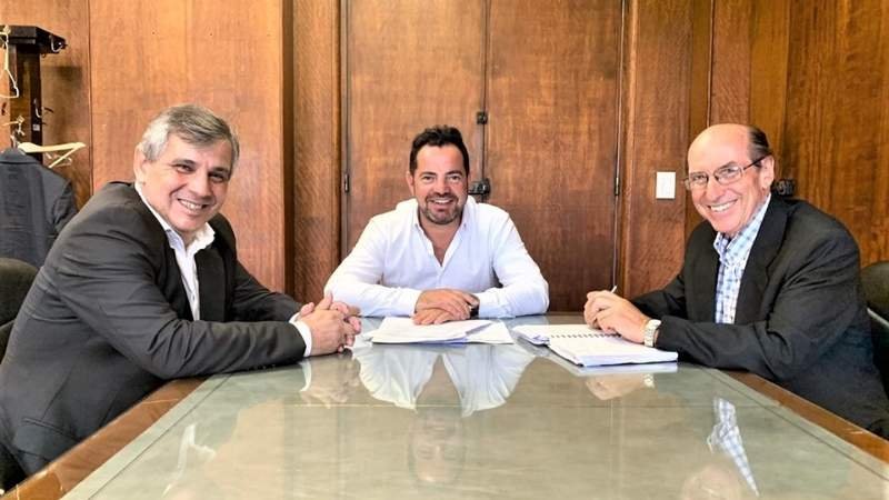 Britos y Caprara en el Ministerio de Salud de la Nación