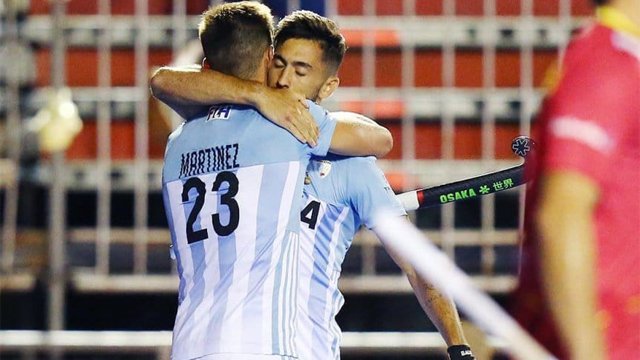 Los Leones golearon a España en una nueva jornada de la FIH Pro League