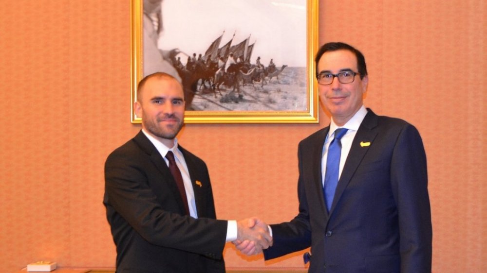 Arabia Saudita: Guzmán se reunió con el secretario de Tesoro de EE.UU. en el G20