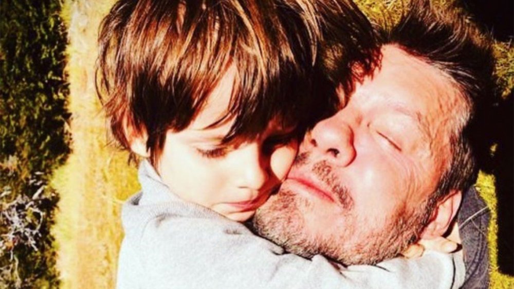 Marcelo Tinelli salió a pasear con Lolo en los bosques de Palermo