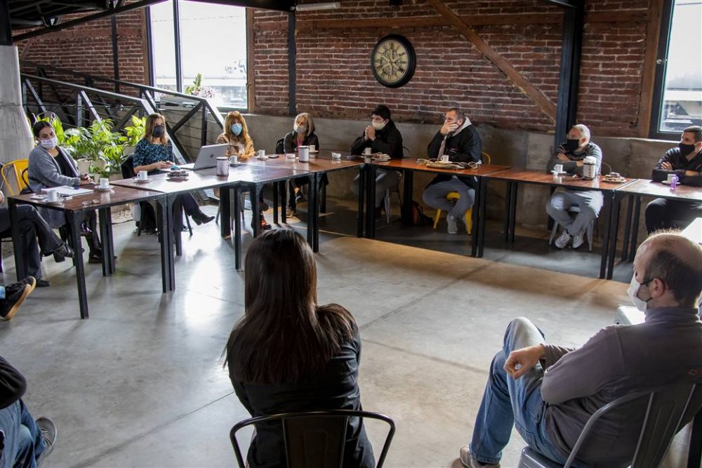 Reunión con gastronómicos y organizadores de eventos
