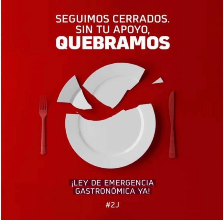 Hoteles y comercios gastronómicos lanzan una campaña por una ley de emergencia