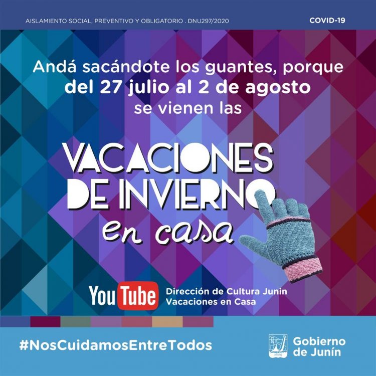 Vacaciones de invierno: comenzaron las actividades virtuales