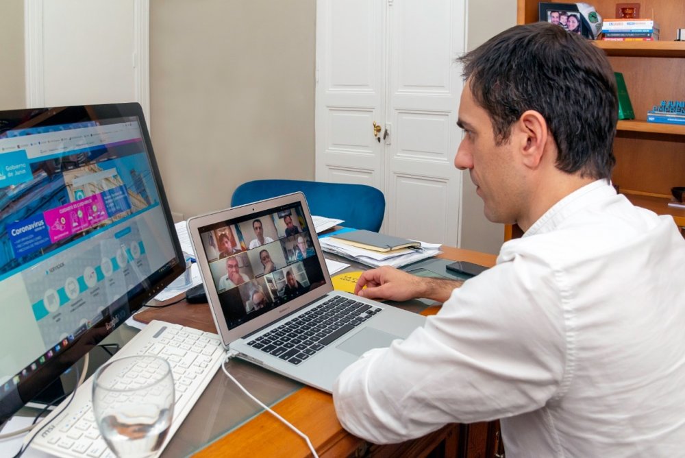 Intendentes de la Cuarta Sección se reunieron vía Zoom