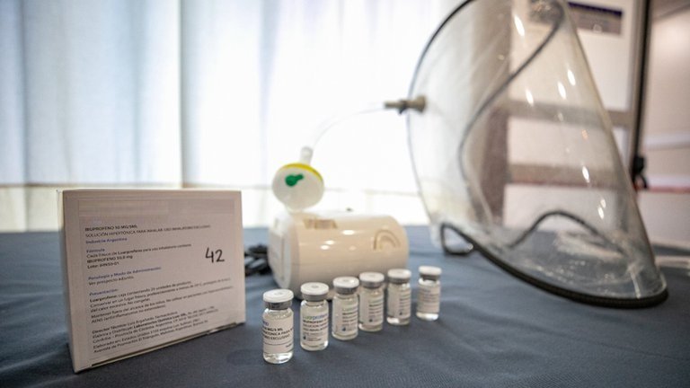 Un tratamiento con ibuprofeno inhalado sería aplicado en Junín