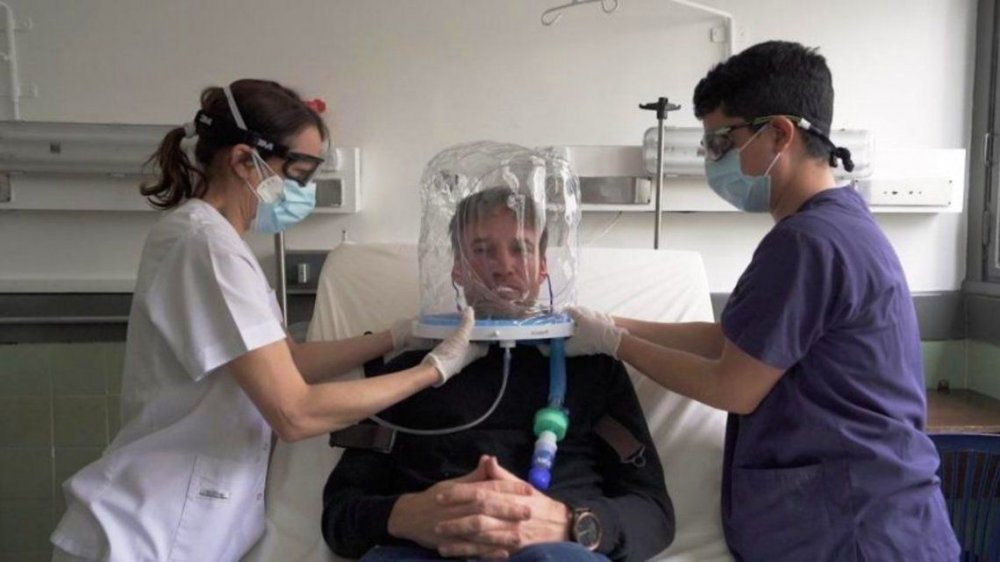 Siete provincias usan cascos de oxígeno en pacientes con Covid-19