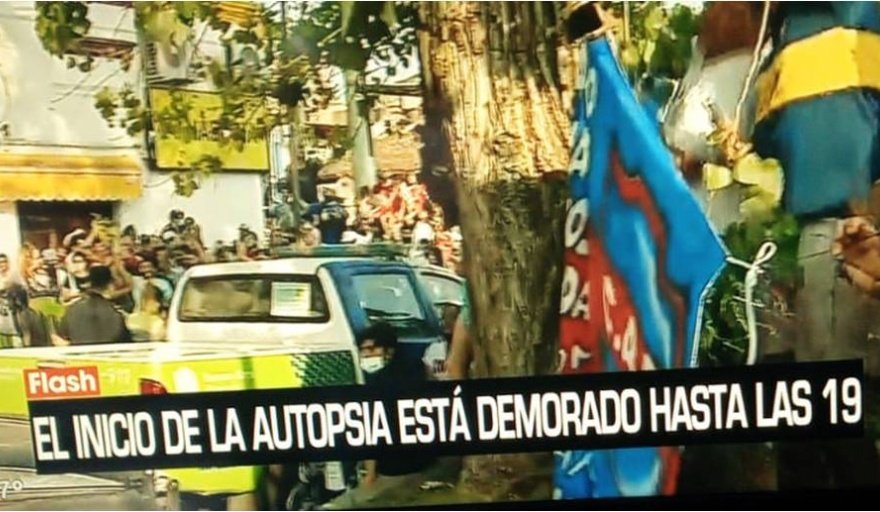 Un médico juninense en la autopsia de Maradona