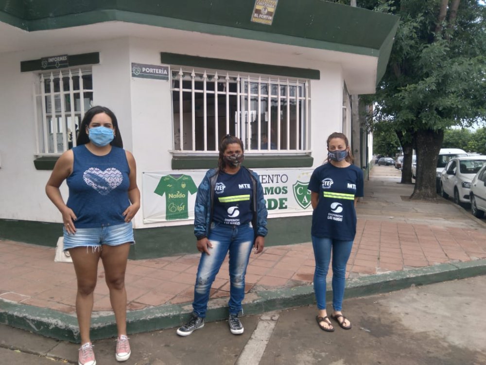 Recuperadoras de la Cooperativa Las Marías capacitan sobre cómo cuidar el medio ambiente