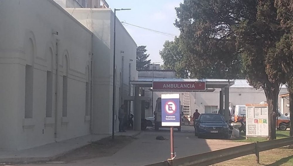 Madre e hijo fueron aprehendidos tras provocar daños en el Hospital