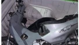 Se accidentó en Pergamino conduciendo una moto robada en Junín