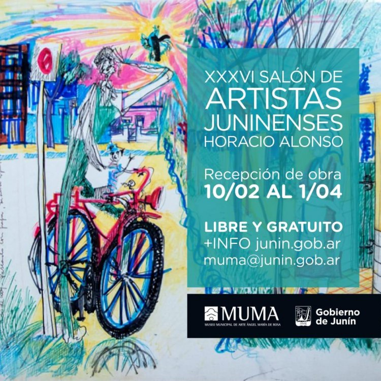Abren la inscripción para el Salón de Artistas Juninenses “Horacio Alonso”