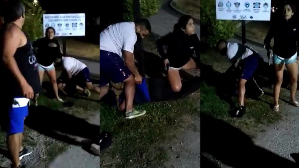 VIDEO: Así detenían al femicida de Villa La Angostura tras asesinar a Guadalupe