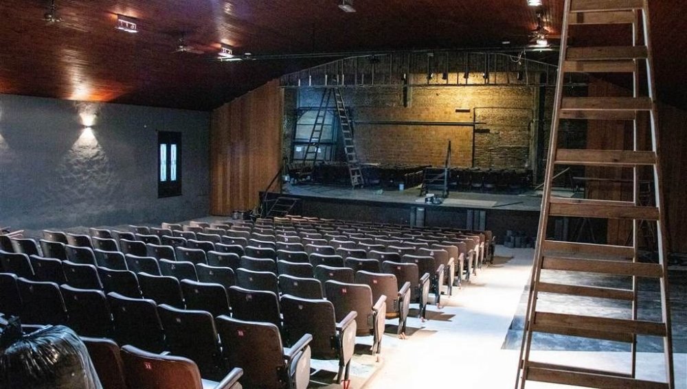Continúan las obras en el Teatro de La Ranchería