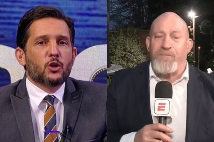 El duro cruce en vivo entre Germán Paoloski y Christian Martin: 
