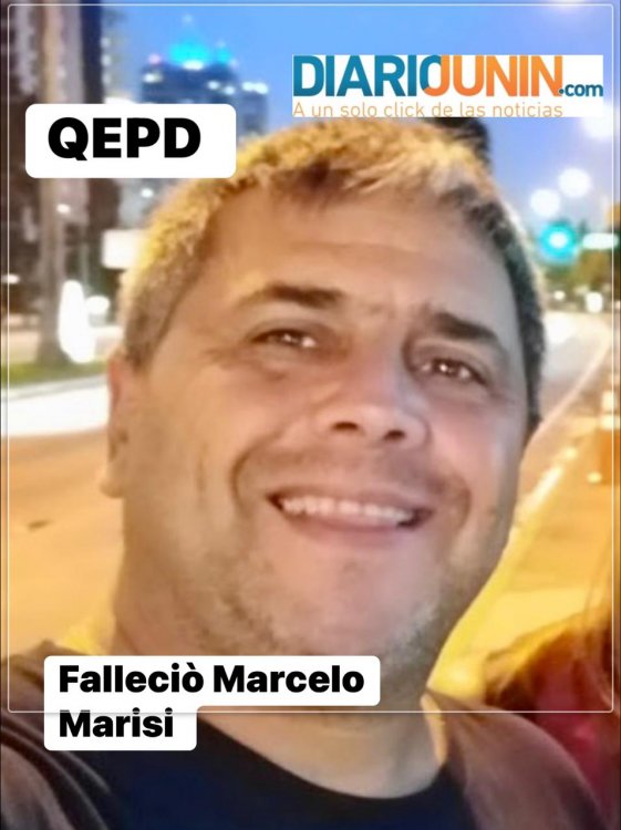 Domingo Triste: falleció Marcelo Marisi
