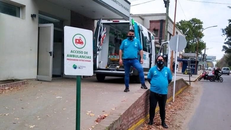 Choferes del Hospital Interzonal intervinieron en un operativo de traslado de órganos