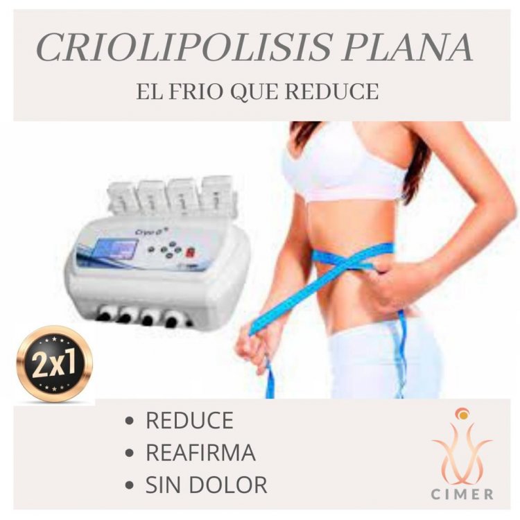 ¿Conocés la Criolipolisis Plana? 