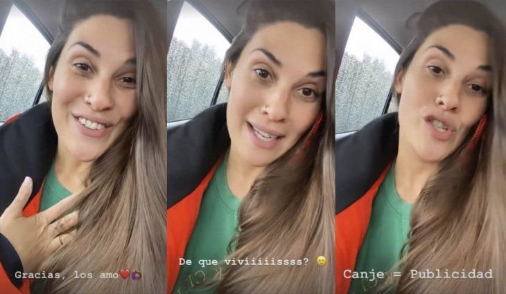 Ivana Nadal salió a aclarar de qué vive