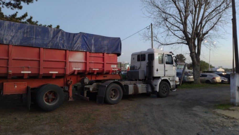 Interceptan camión que venía de Olavarría con documentación falsa