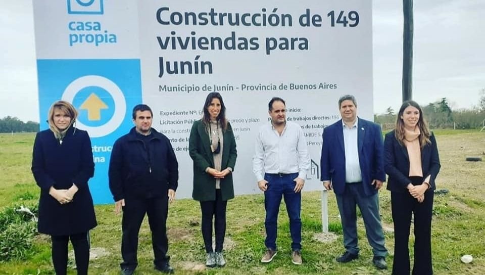 Procrear II en Junín: Cuando llegue al 50% la obra, abrirán el registro de postulantes para el sorteo