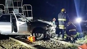 Accidente en Cucha Cucha entre un automóvil y el tren de pasajeros que se dirigía a Junín