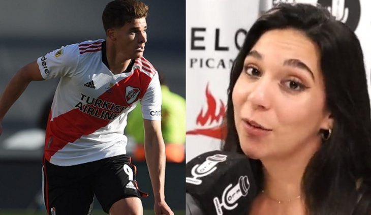 Después de la picante propuesta, Julián Álvarez le mando un video a Luciana Milessi