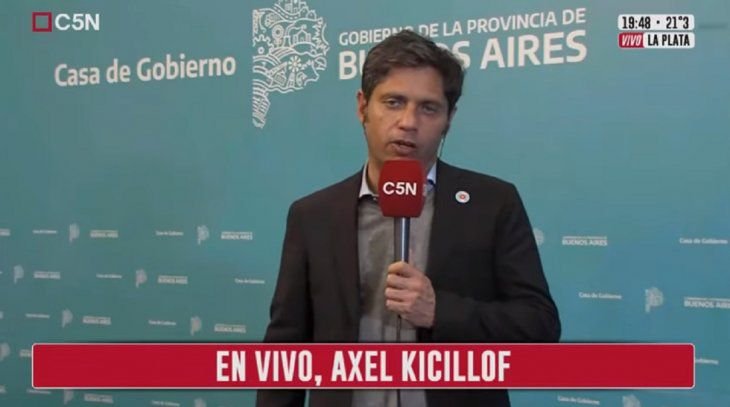 Axel Kicillof se comprometió a controlar el cumplimiento del congelamiento de precios en la Provincia