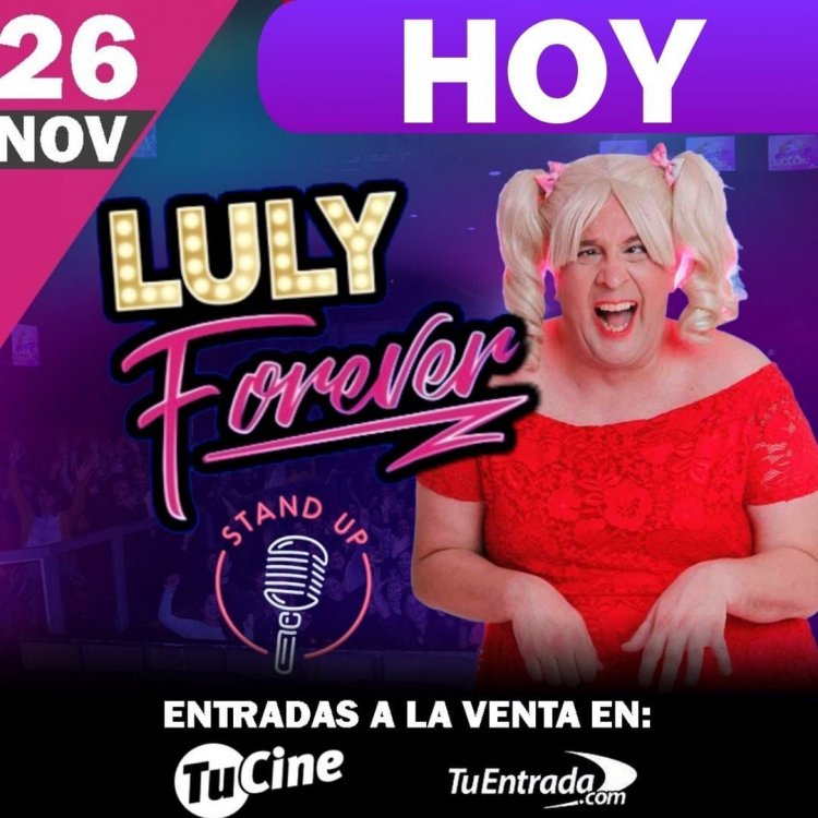 Hoy: noche de stand up de la mano de Luly Forever 
